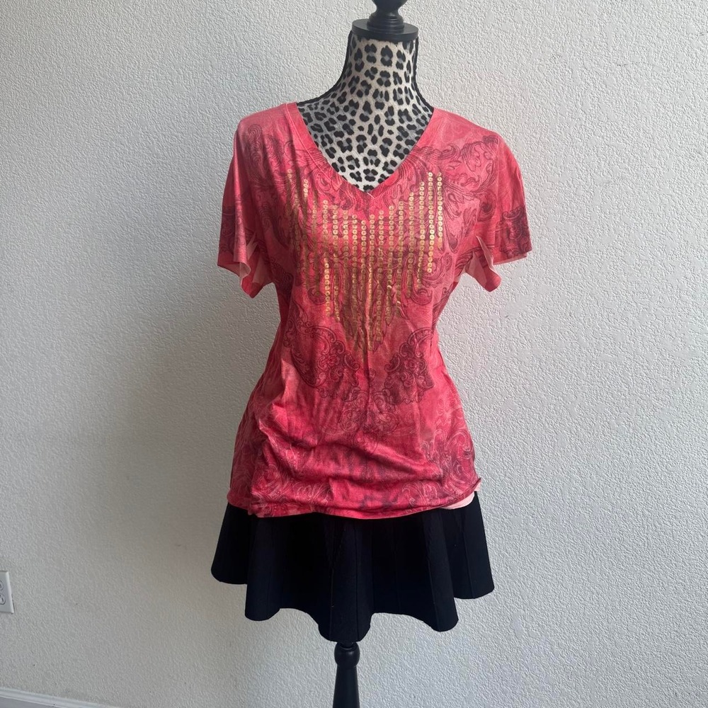 Appropriate Behavior Pink Y2K t-shirt. Size 1X